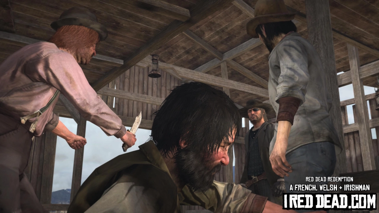Red Dead Redemption A Frenchman A Welshman And An Irishman 5