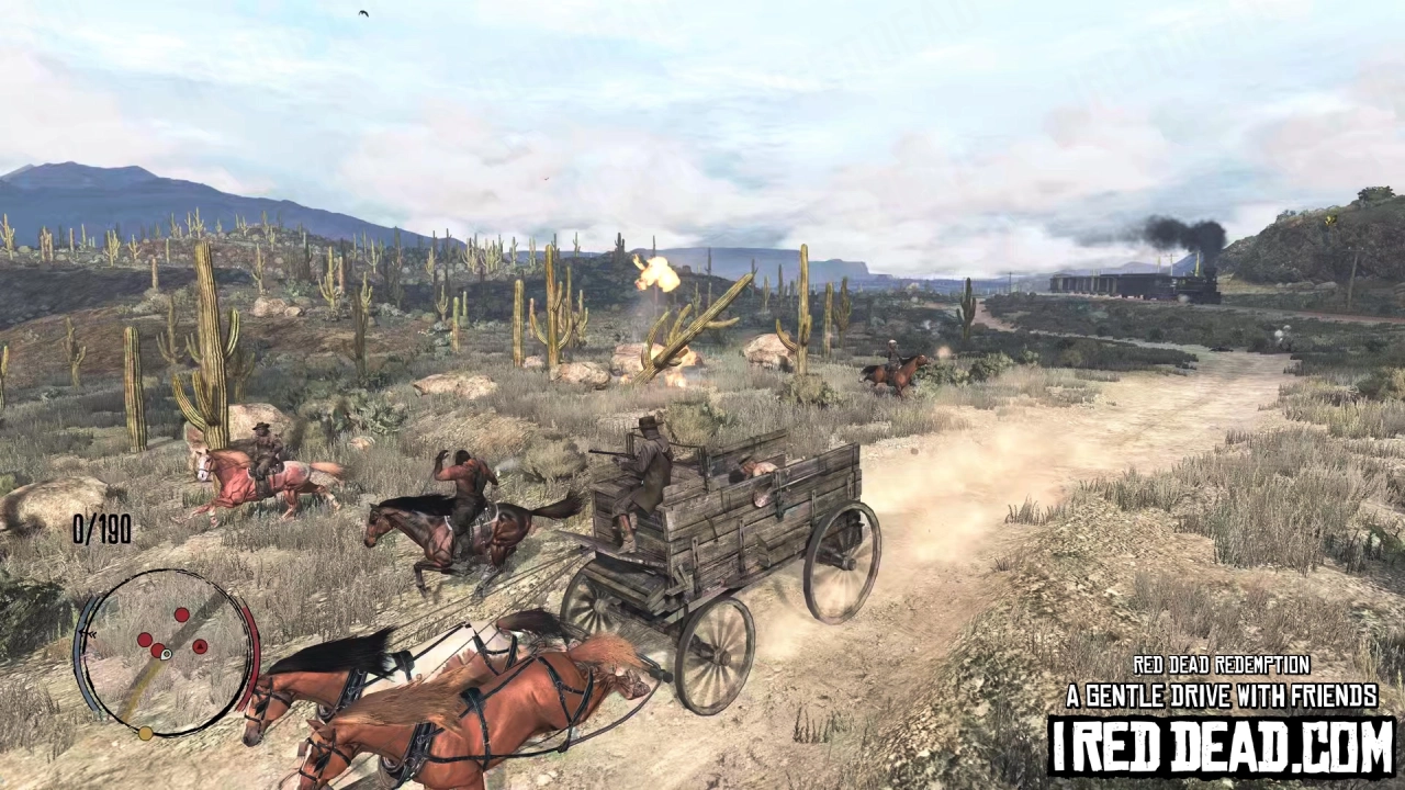 Red Dead Redemption A Gentle Drive With Friends 9