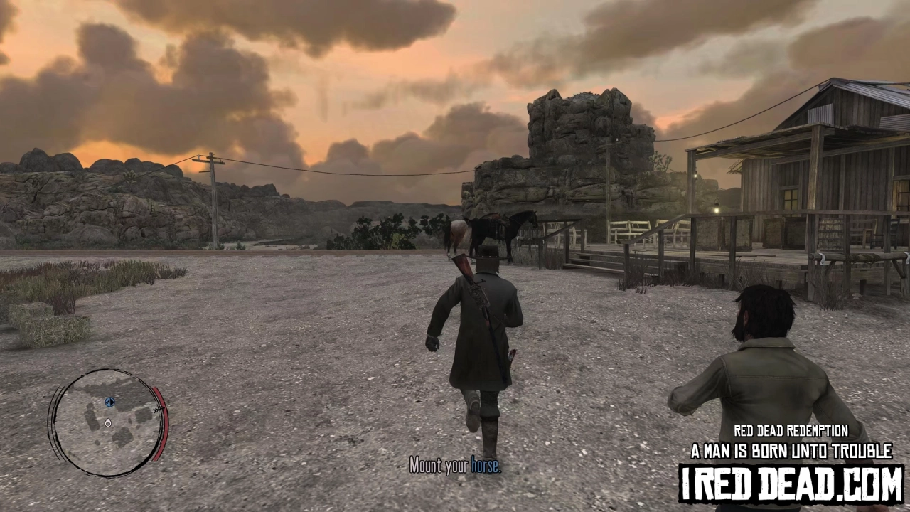 Red Dead Redemption A Man Is Born Unto Trouble 11