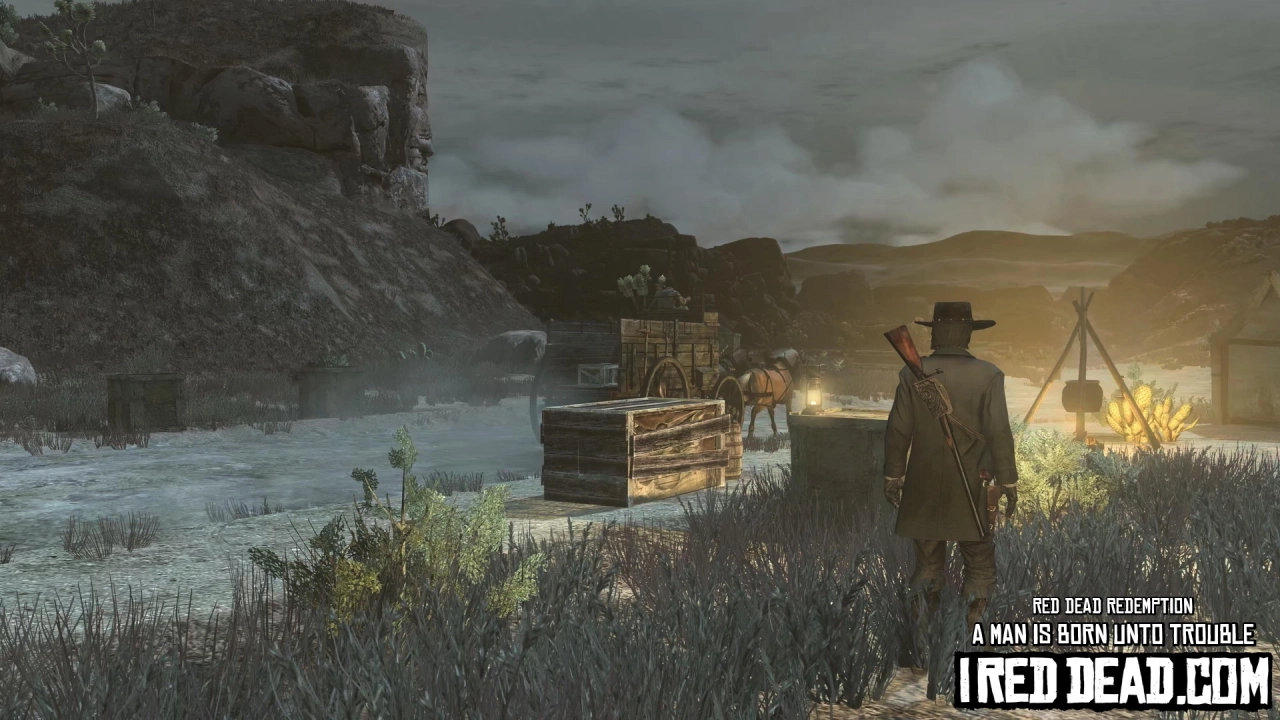 Red Dead Redemption A Man Is Born Unto Trouble 48