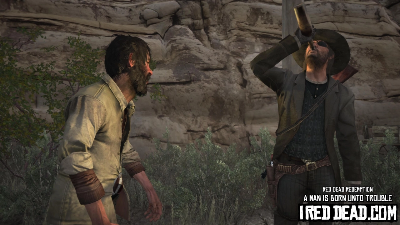 Red Dead Redemption A Man Is Born Unto Trouble 9
