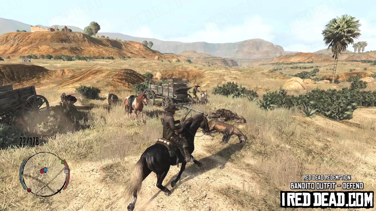 Red Dead Redemption Bandito Outfit Defend Residents 1