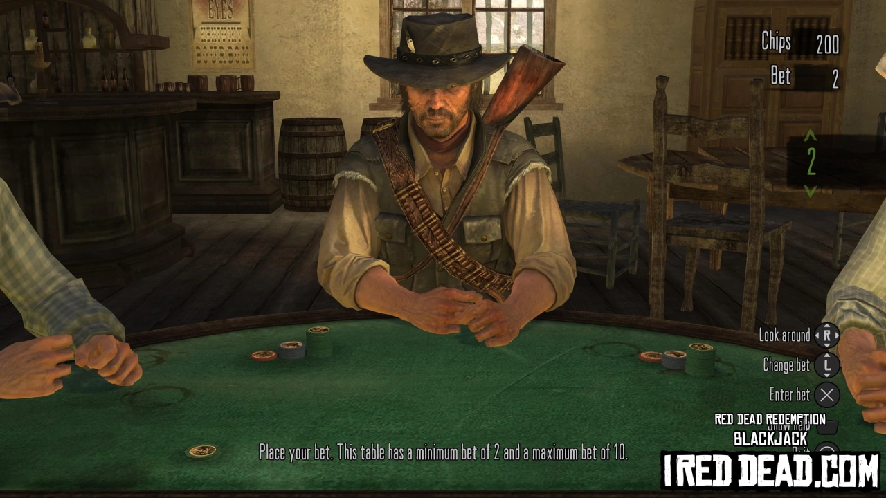 Red Dead Redemption Blackjack 4