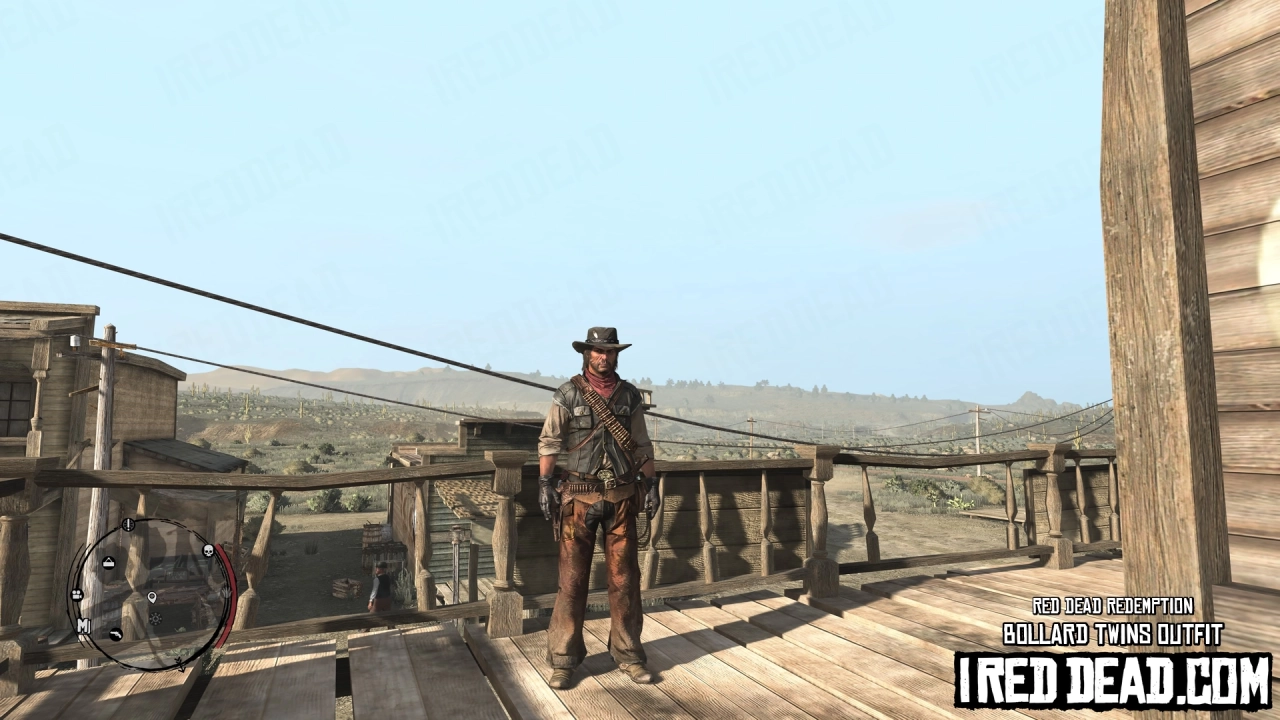 Red Dead Redemption Bollard Twins Outfit