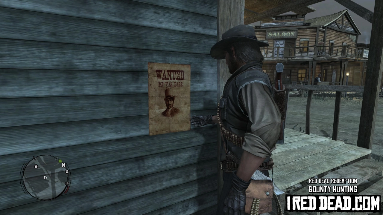 Red Dead Redemption Bounty Hunting Accepting A Bounty