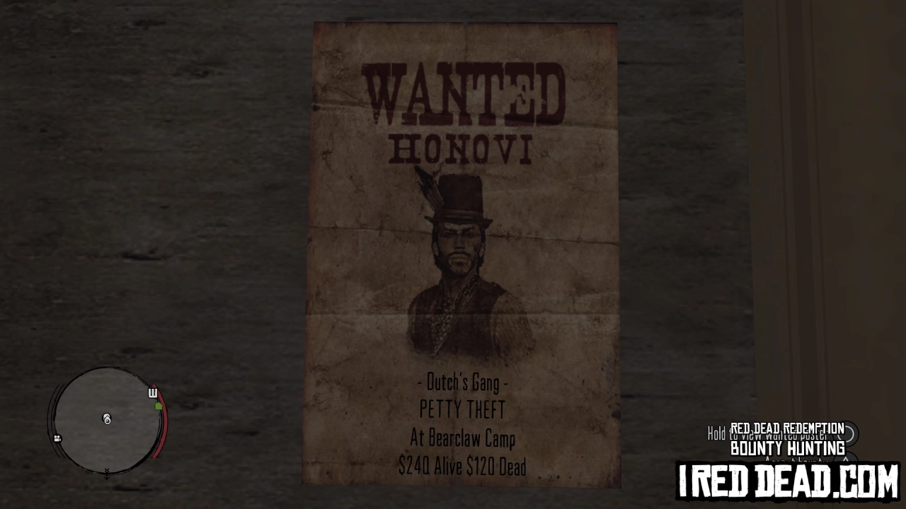 Red Dead Redemption Bounty Hunting Bearclaw Camp