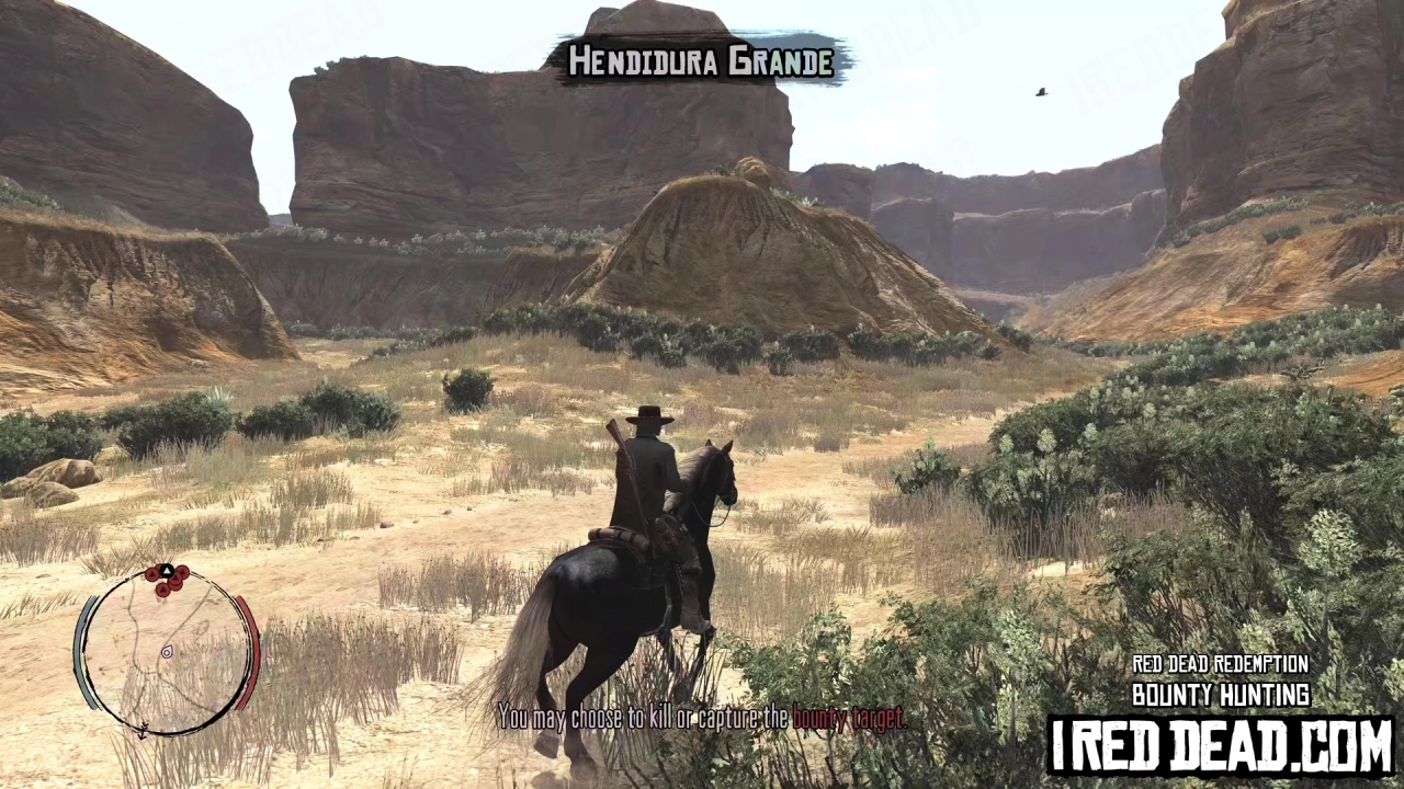 Red Dead Redemption Bounty Hunting Hendidura Grande Gameplay