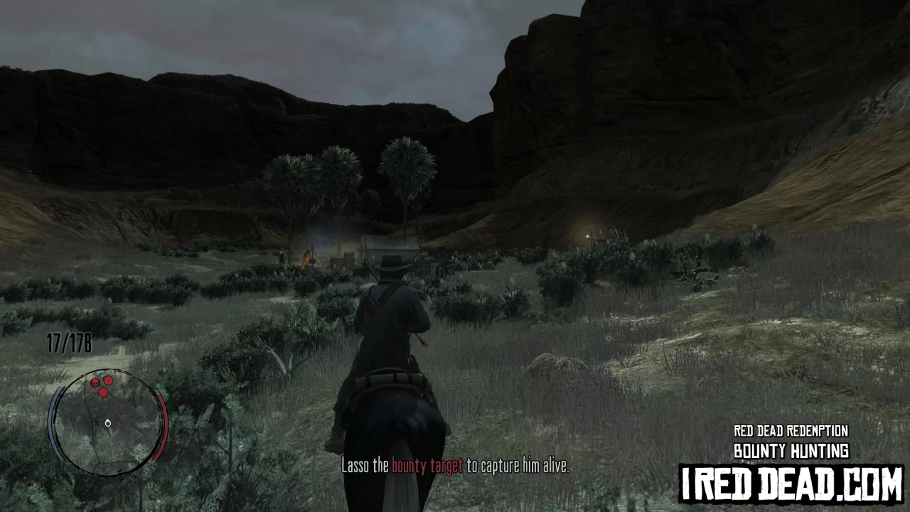 Red Dead Redemption Bounty Hunting Laguna Borrego Gameplay