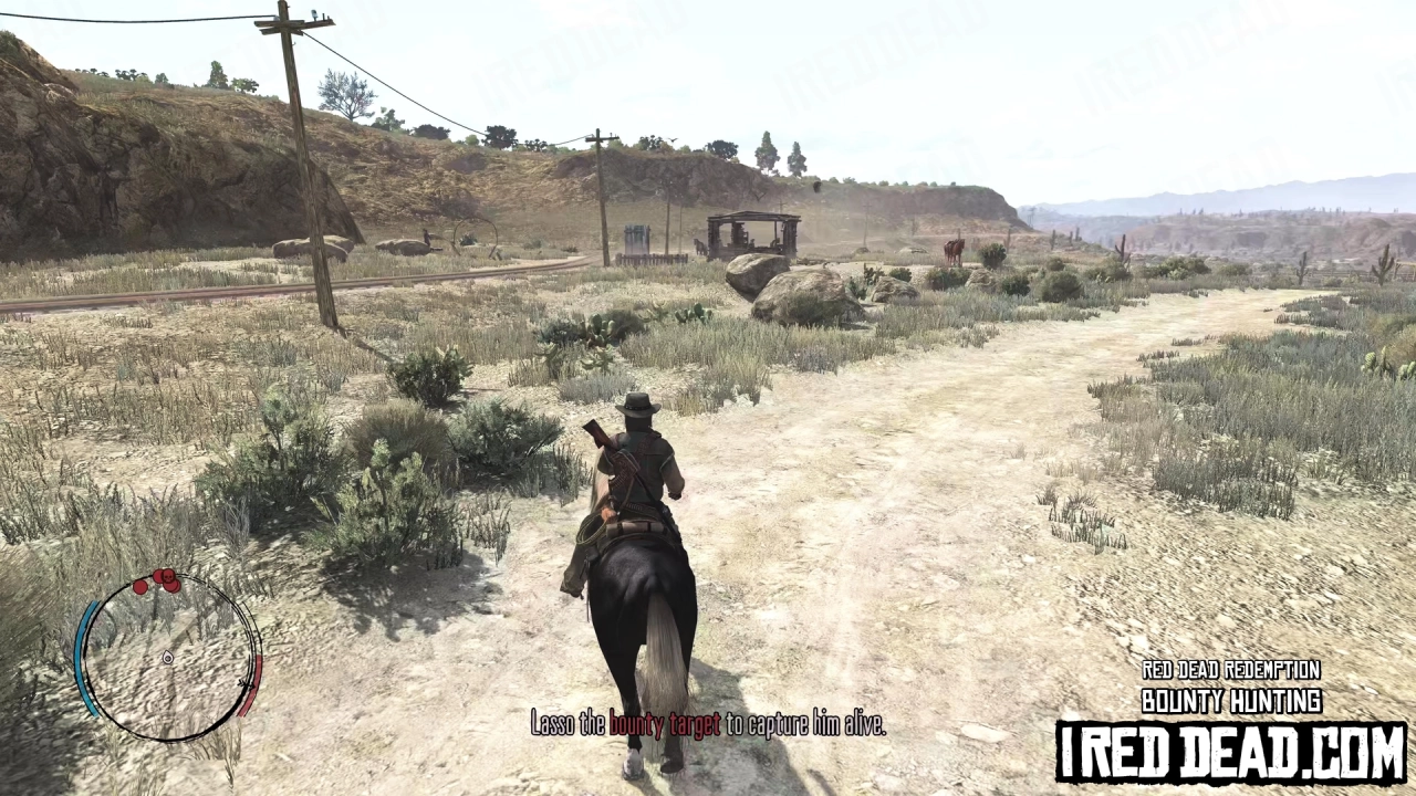 Red Dead Redemption Bounty Hunting Mercer Station Gameplay