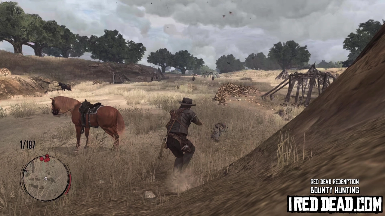 Red Dead Redemption Bounty Hunting Mescalero Gameplay