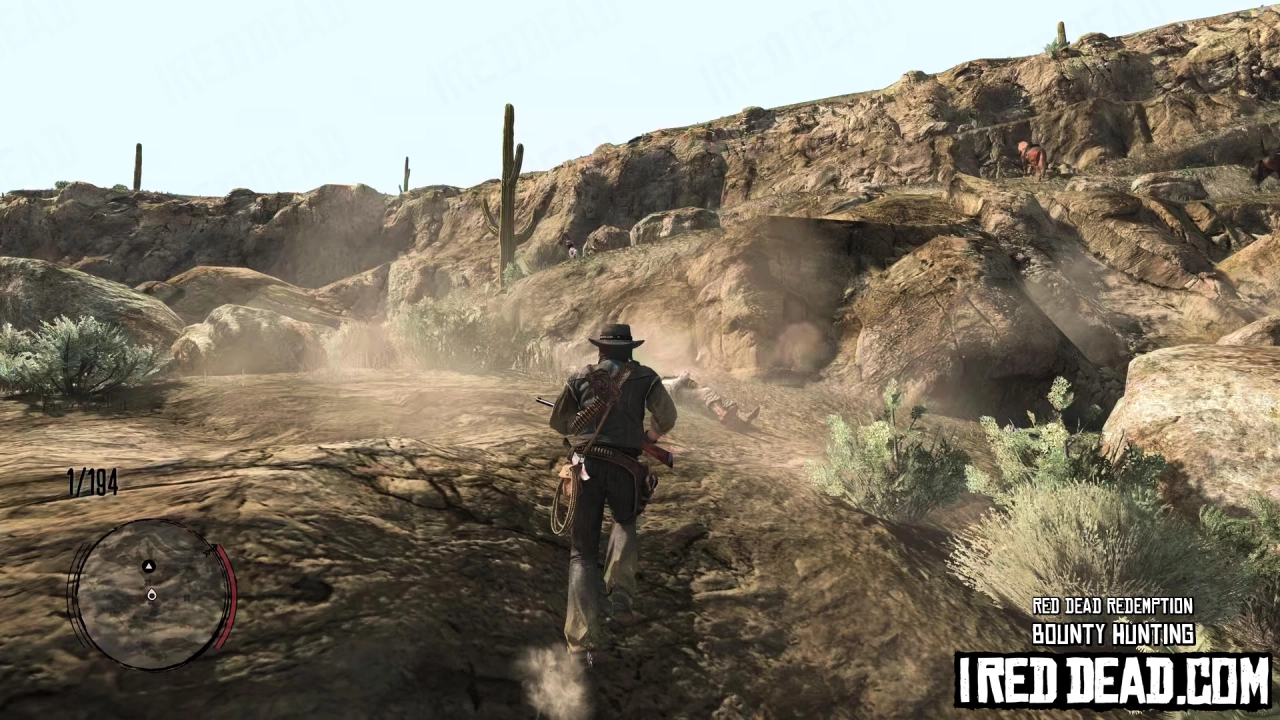 Red Dead Redemption Bounty Hunting Rattlesnake Hollow Gameplay