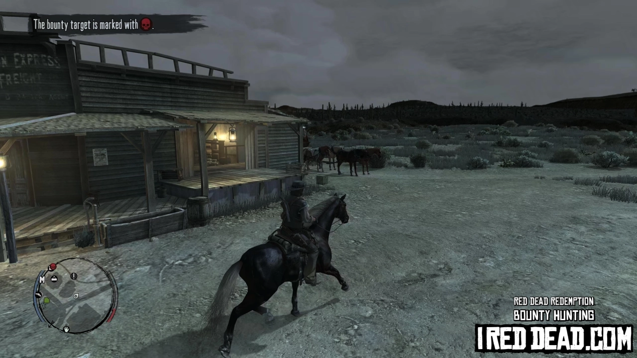 Red Dead Redemption Bounty Hunting Red Skull