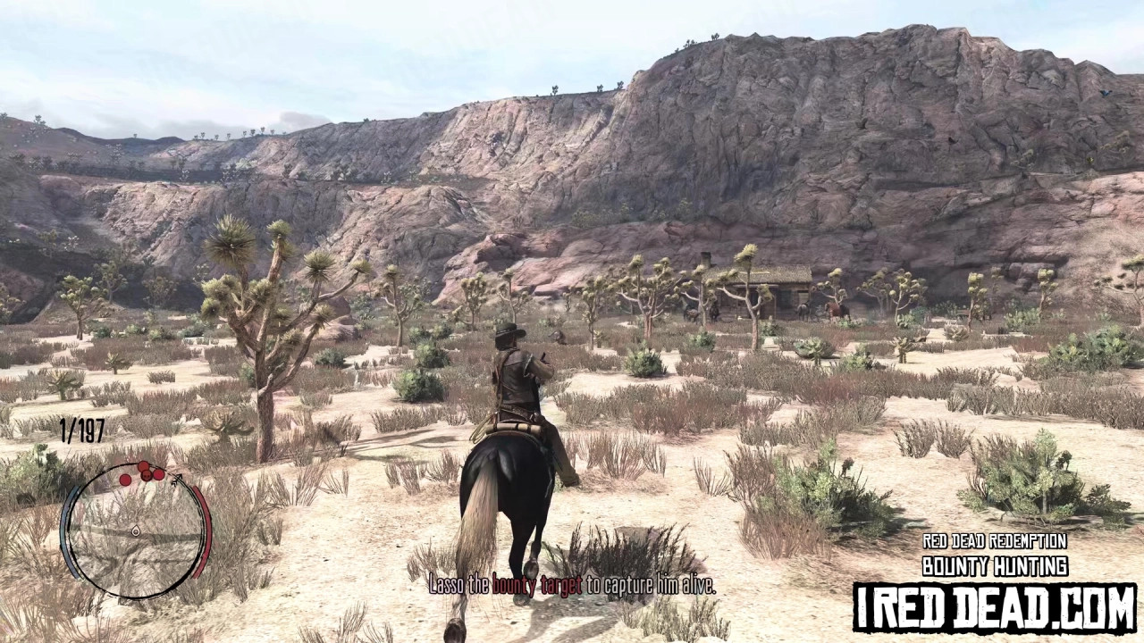 Red Dead Redemption Bounty Hunting Silent Stead Gameplay