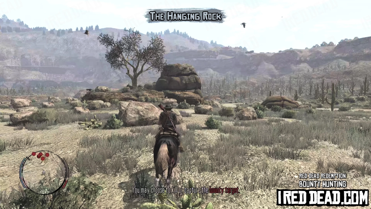 Red Dead Redemption Bounty Hunting The Hanging Rock Gameplay