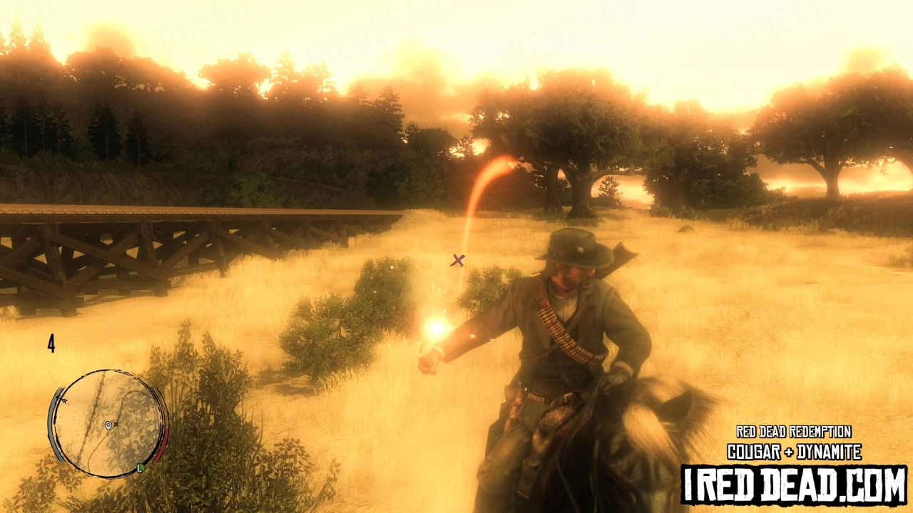 Red Dead Redemption Expert Hunter Cougar Dynamite 1
