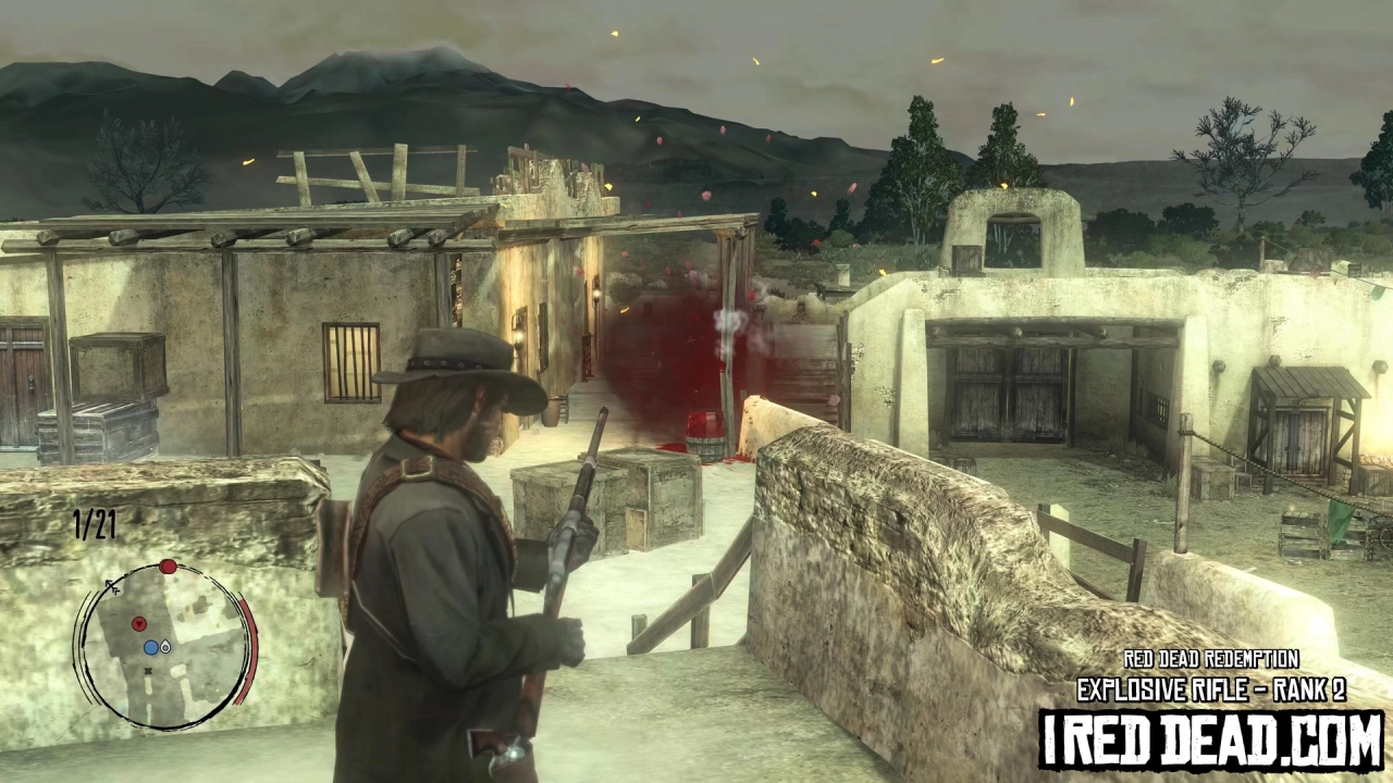 Red Dead Redemption Explosive Rifle Mastery Rank 2 2