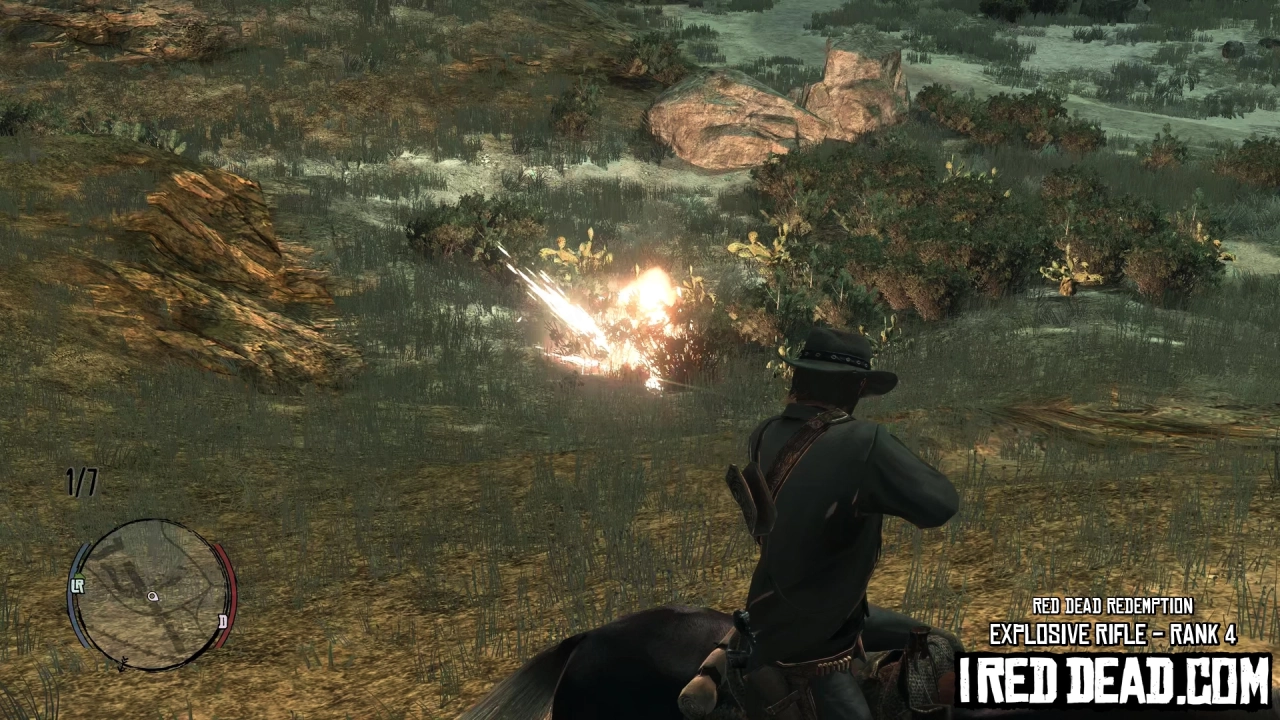 Red Dead Redemption Explosive Rifle Mastery Rank 4