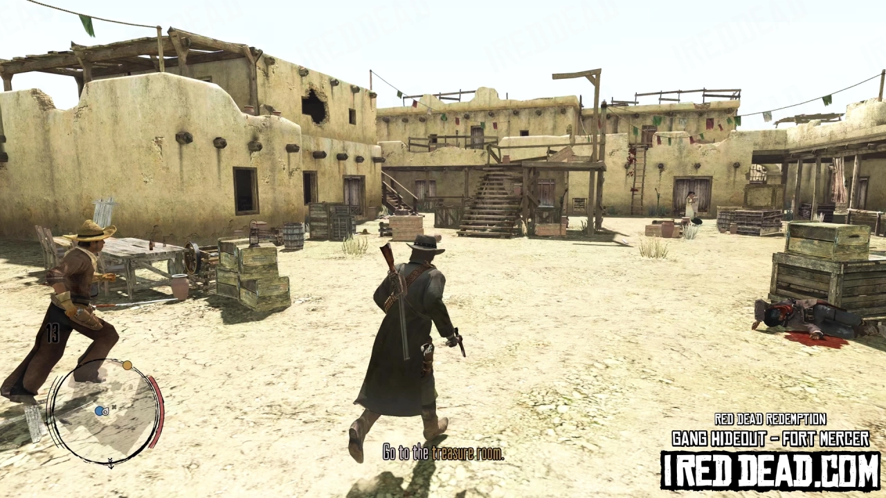 Red Dead Redemption Gang Hideout Fort Mercer 10