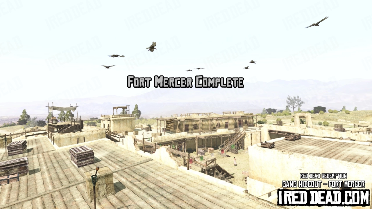 Red Dead Redemption Gang Hideout Fort Mercer 16