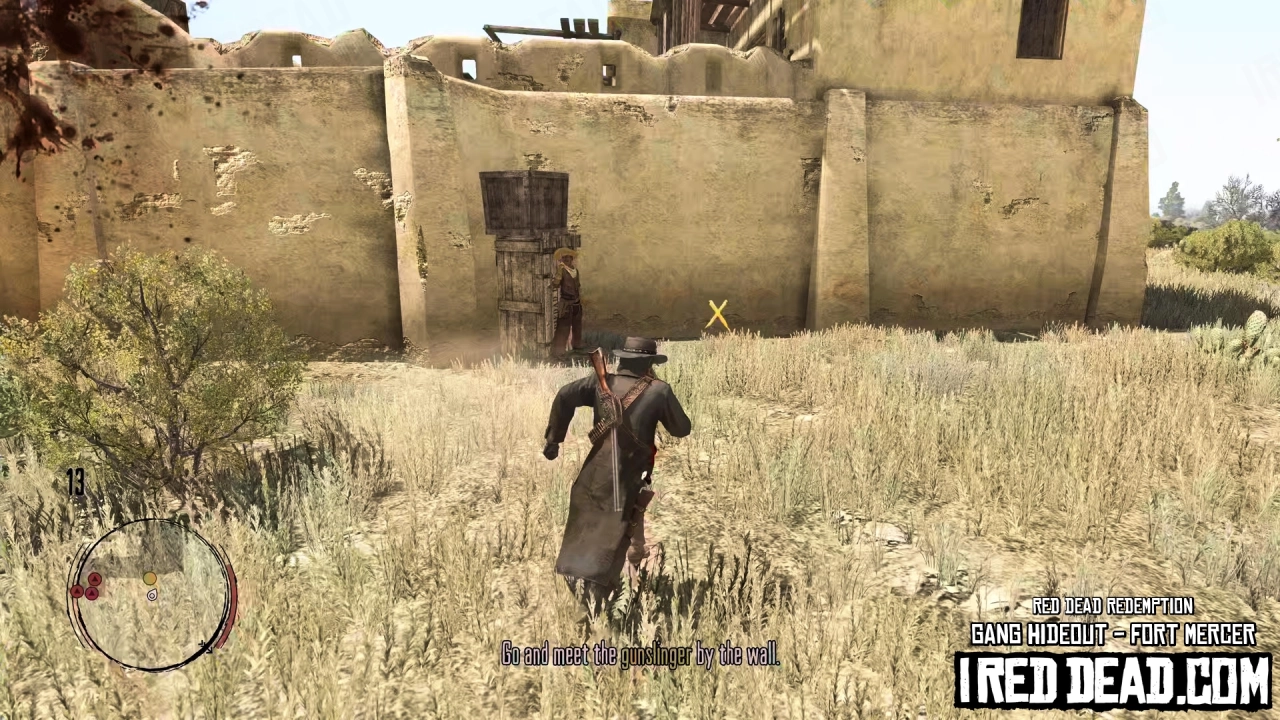 Red Dead Redemption Gang Hideout Fort Mercer 2
