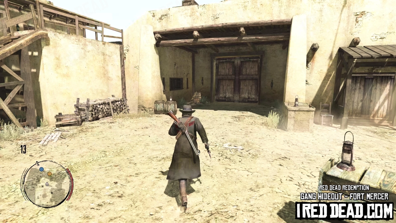 Red Dead Redemption Gang Hideout Fort Mercer 8