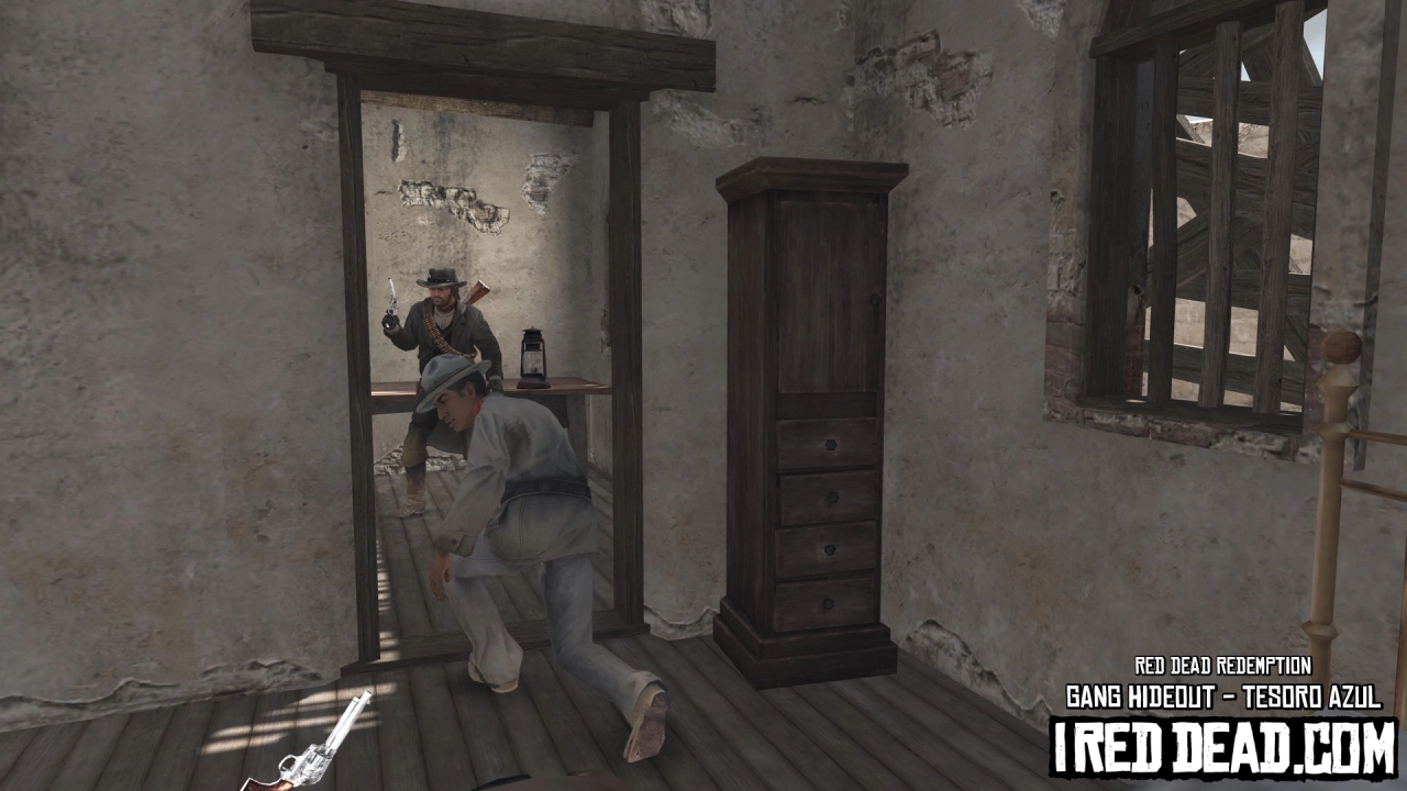 Red Dead Redemption Gang Hideout Tesoro Azul 10