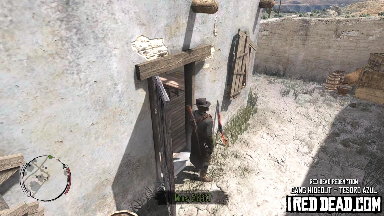 Red Dead Redemption Gang Hideout Tesoro Azul 12