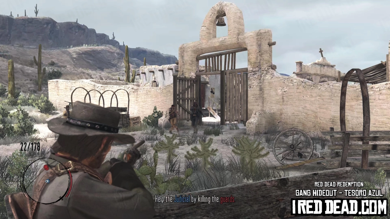 Red Dead Redemption Gang Hideout Tesoro Azul 4