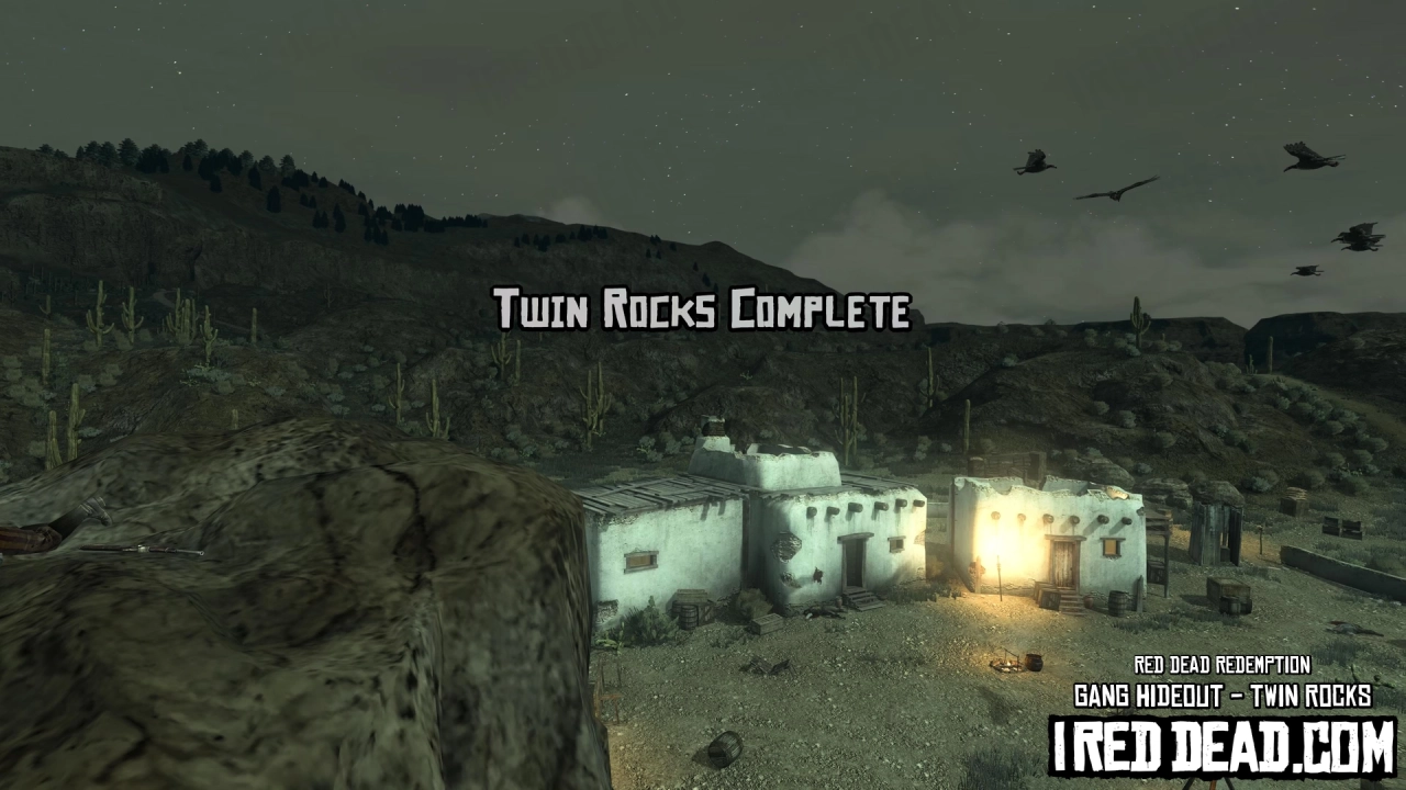 Red Dead Redemption Gang Hideout Twin Rocks 7