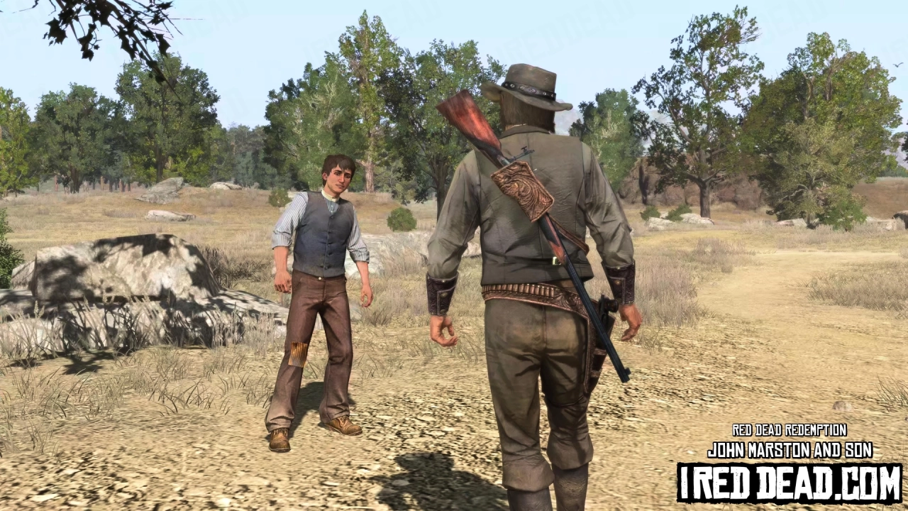 Red Dead Redemption John Marston And Son 27