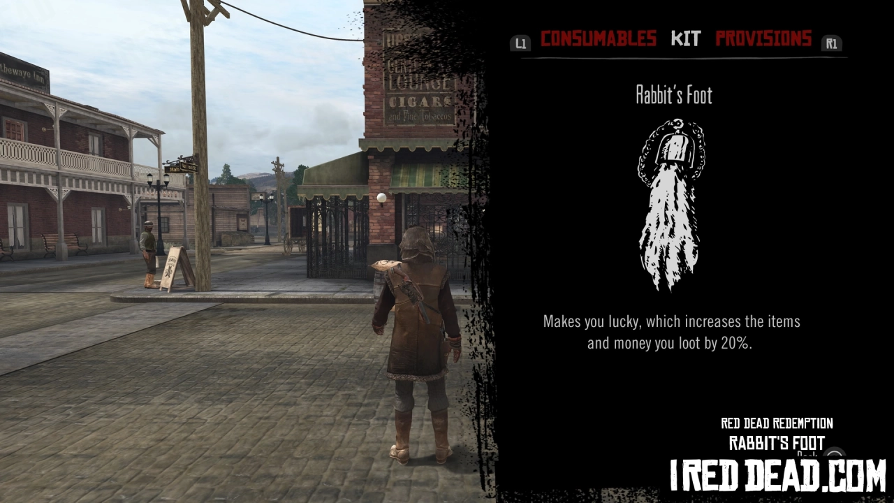 Red Dead Redemption Kit Item Rabbits Foot