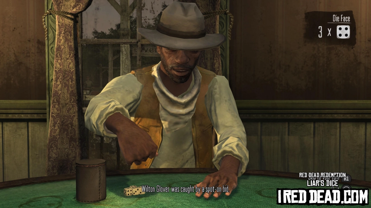 Red Dead Redemption Liars Dice 20