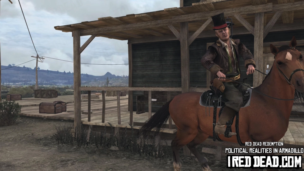 Red Dead Redemption Political Realities In Armadillo 8