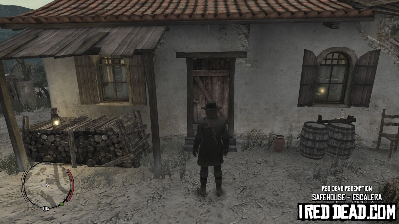Red Dead Redemption Safehouse Escalera 2