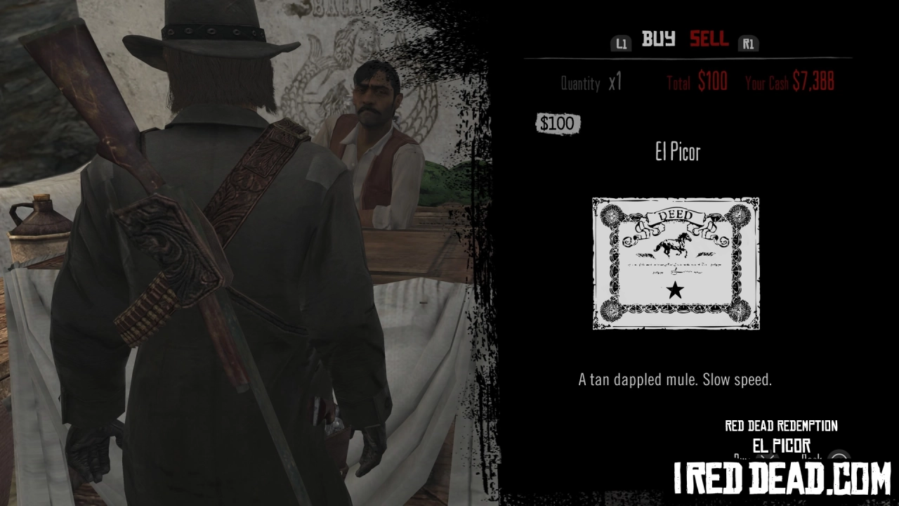 Red Dead Redemption Shop Item El Picor