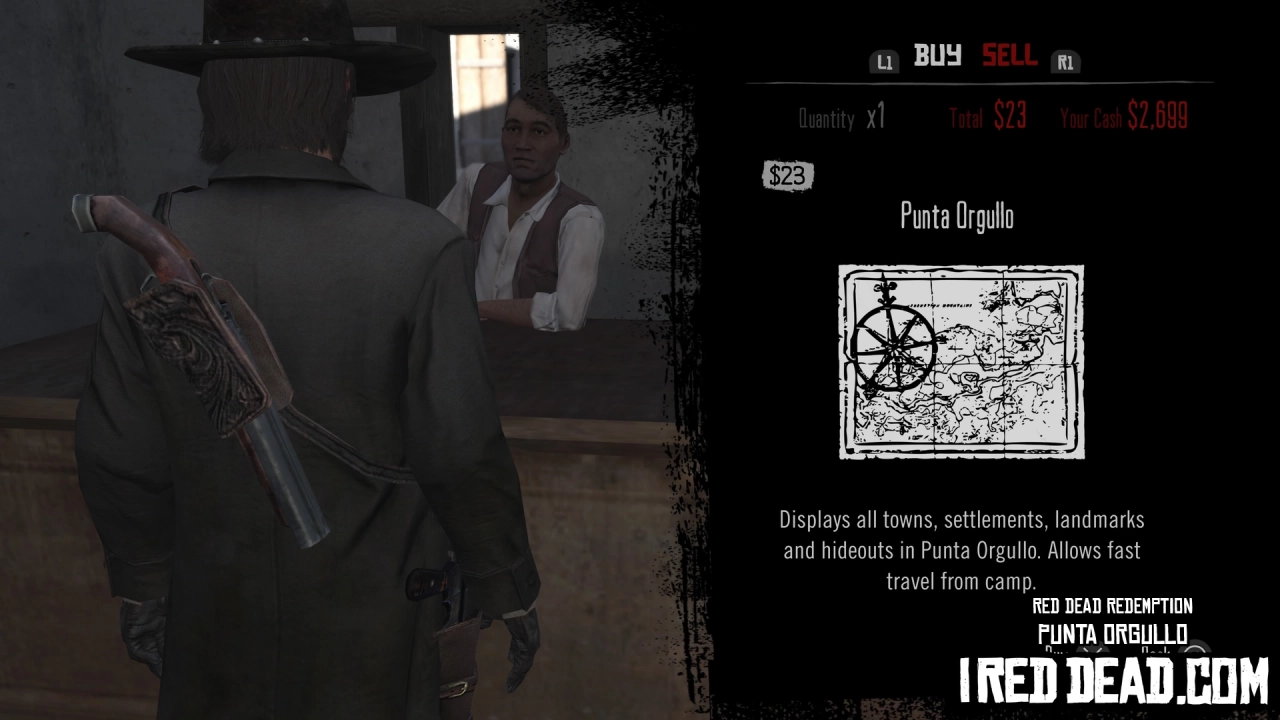 Red Dead Redemption Shop Item Punta Orgullo