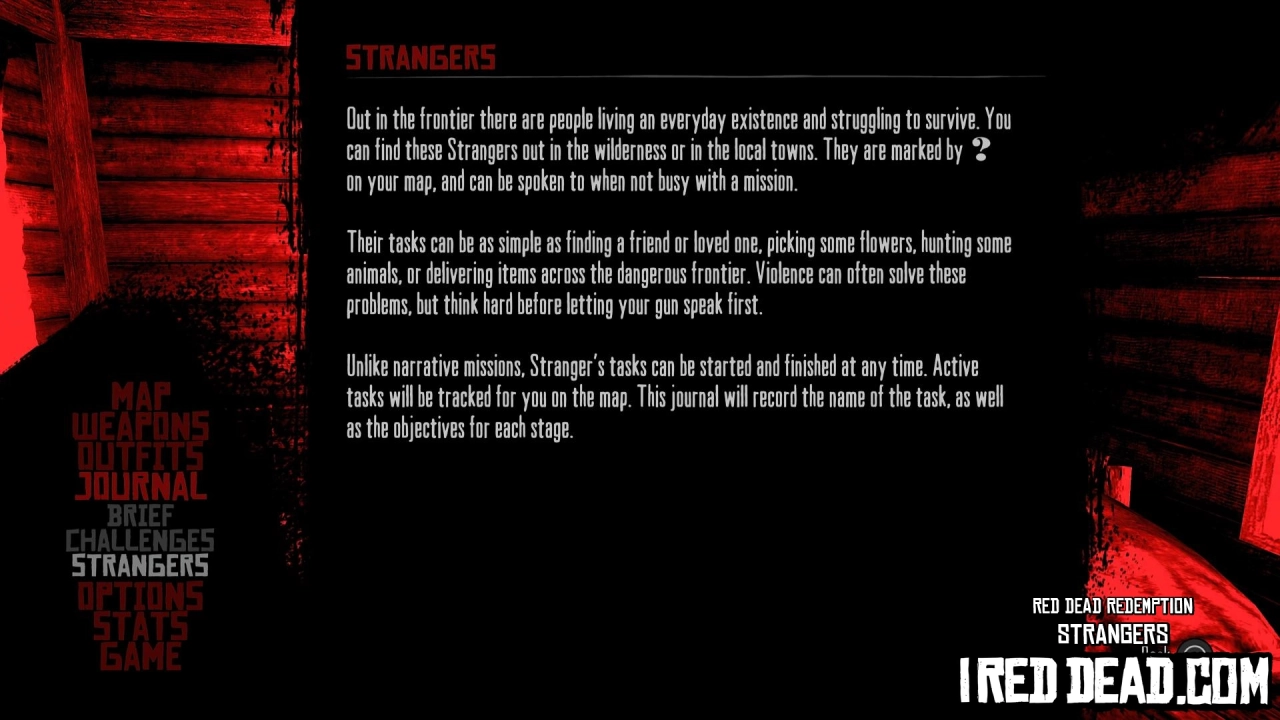 Red Dead Redemption Strangers Intro