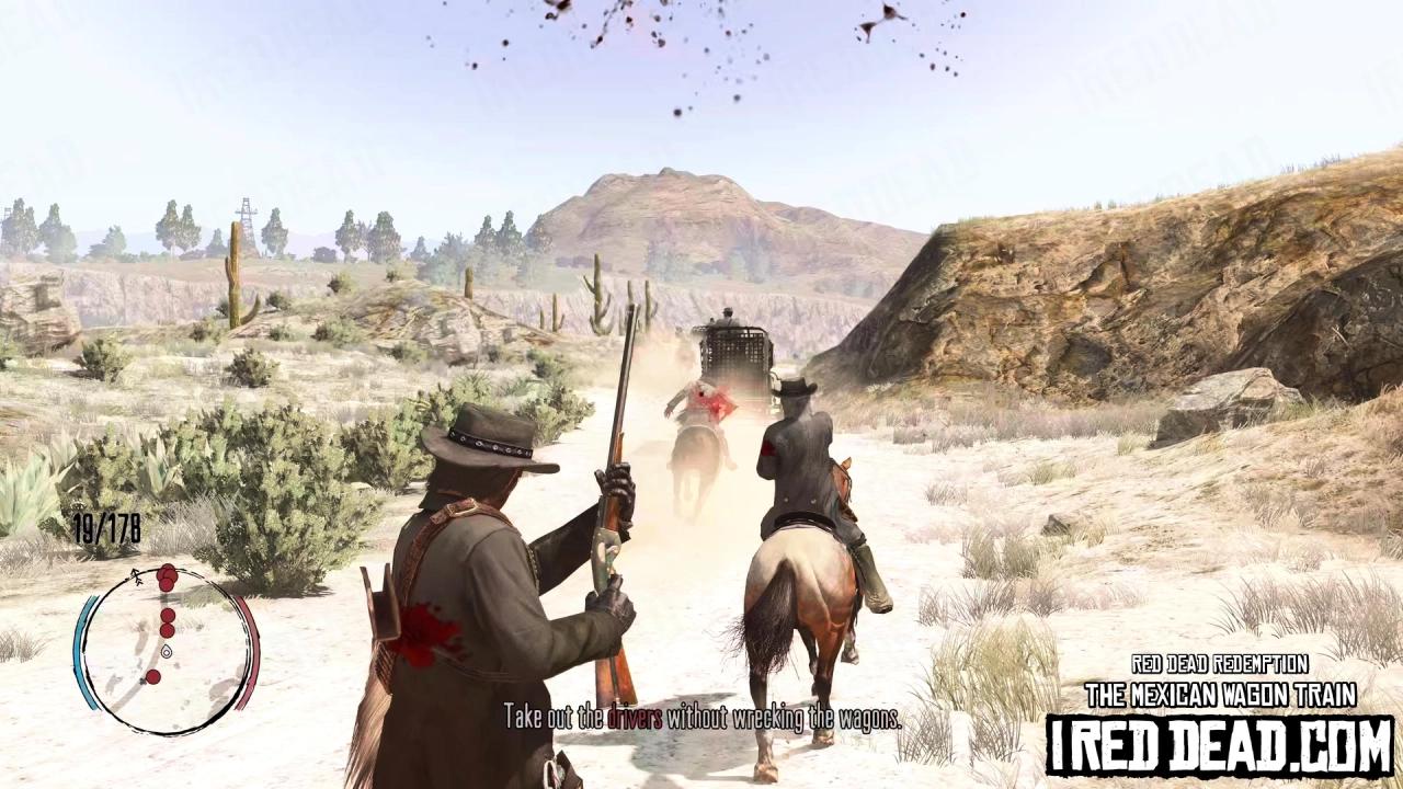 Red Dead Redemption The Mexican Wagon Train 10