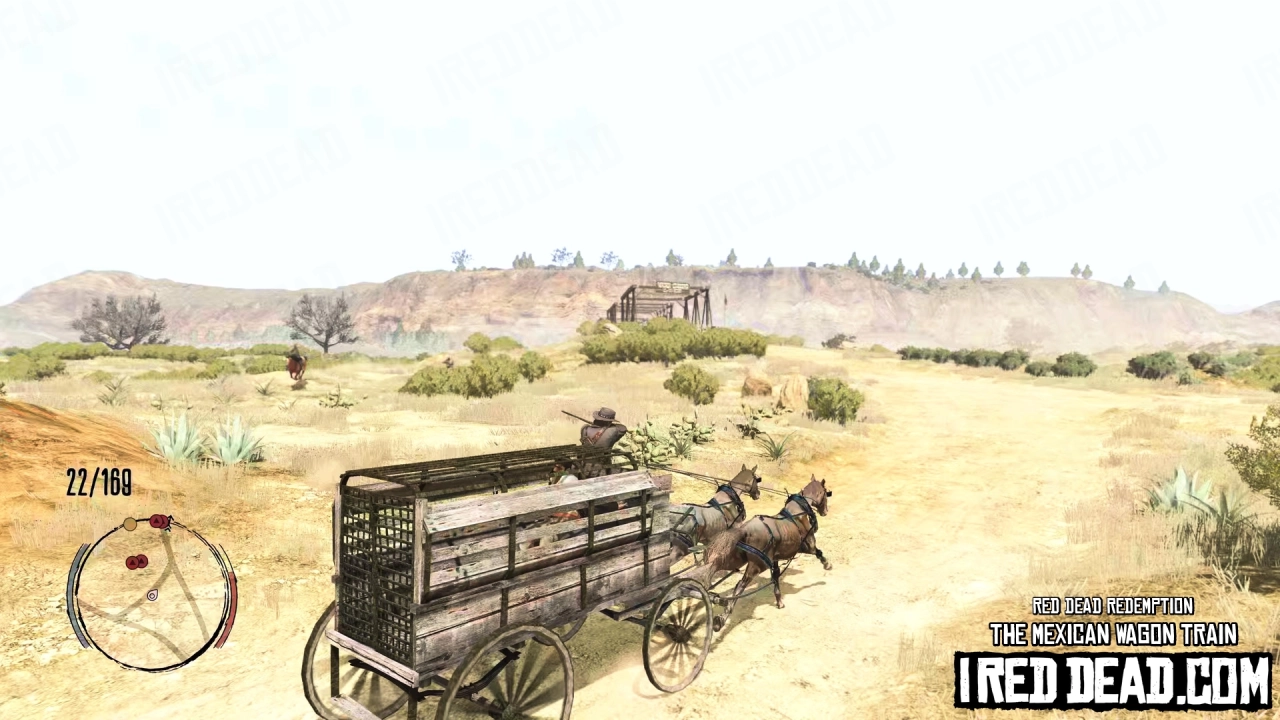 Red Dead Redemption The Mexican Wagon Train 15