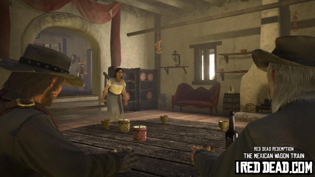 Red Dead Redemption The Mexican Wagon Train 3