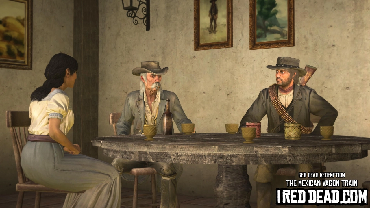Red Dead Redemption The Mexican Wagon Train 5