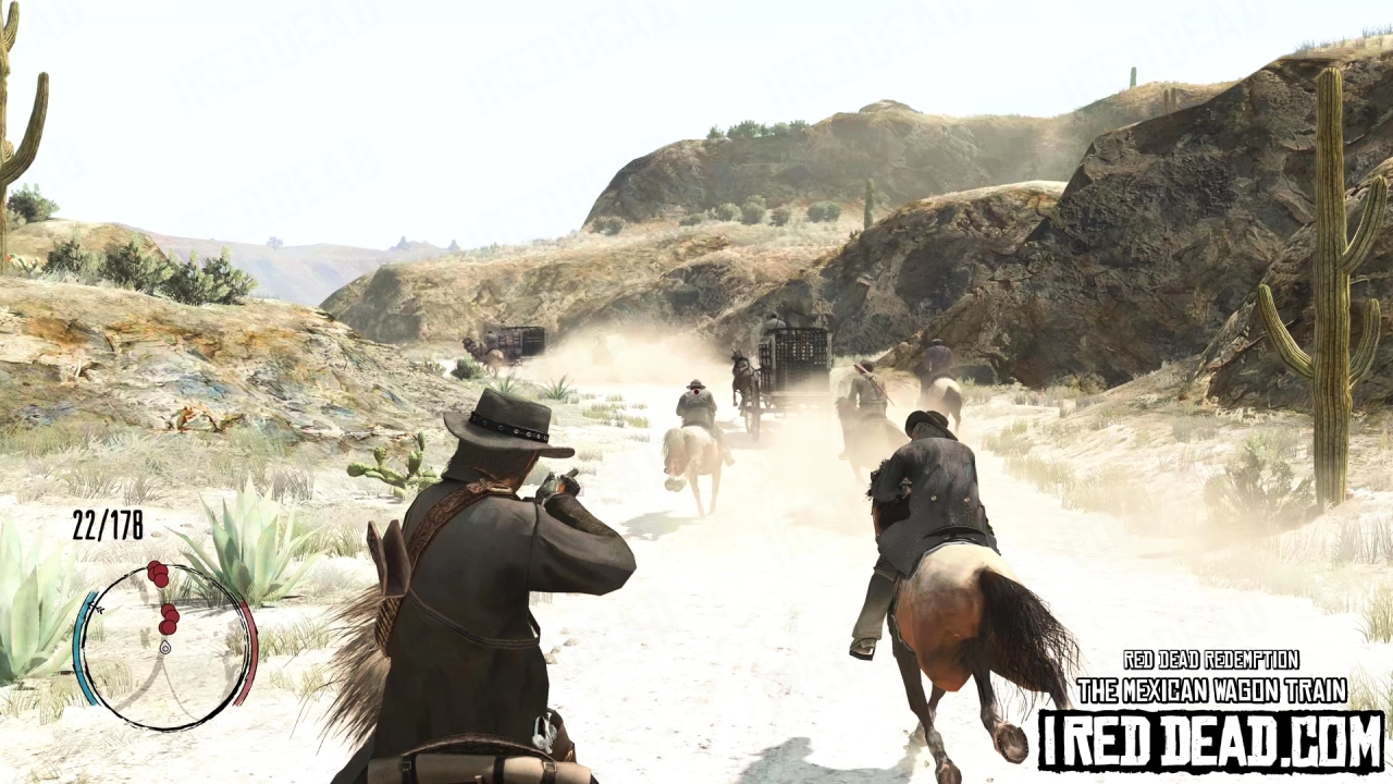 Red Dead Redemption The Mexican Wagon Train 9