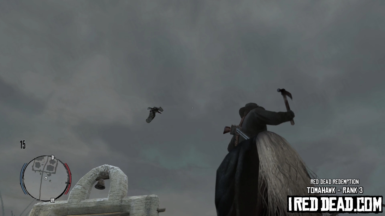 Red Dead Redemption Tomahawk Rank 3 Bird 1