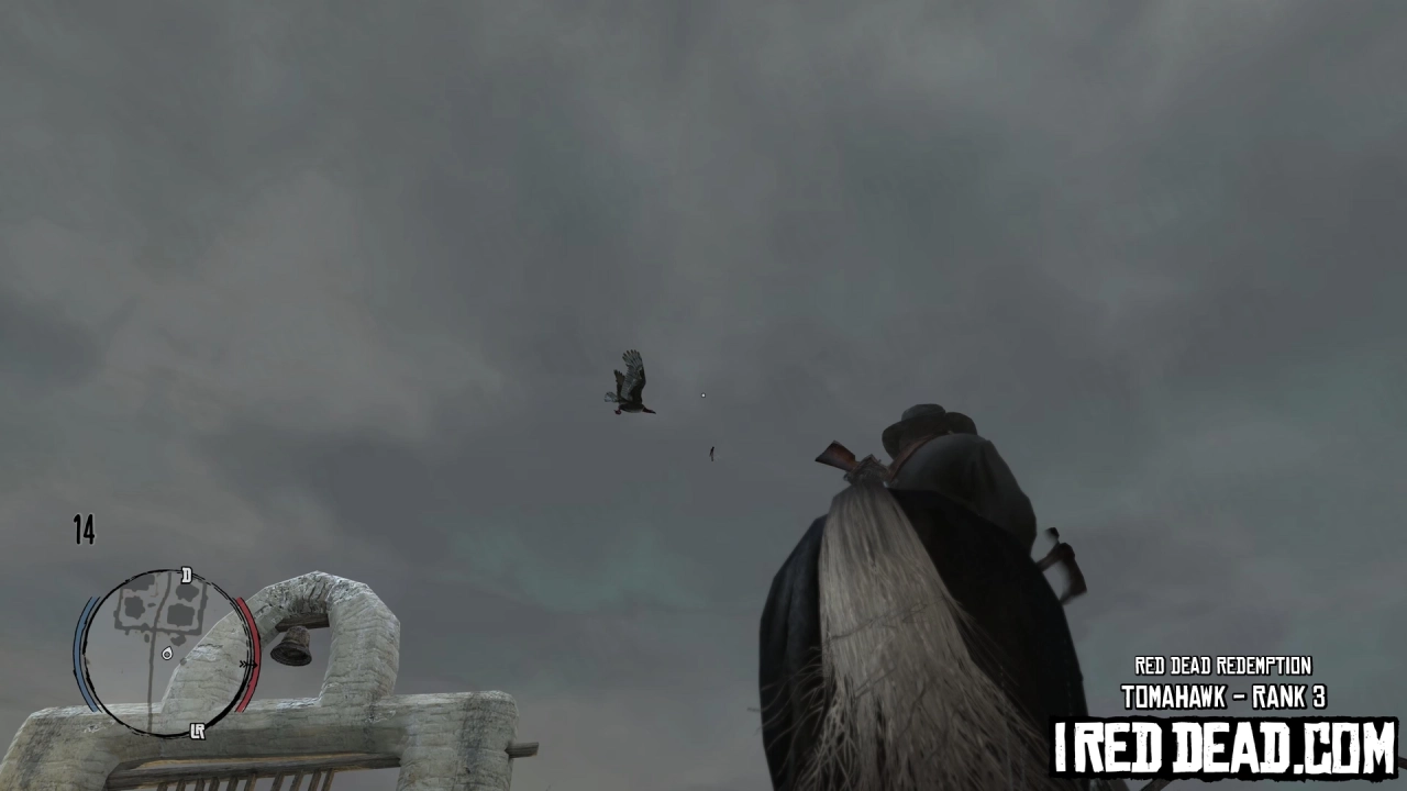 Red Dead Redemption Tomahawk Rank 3 Bird 2