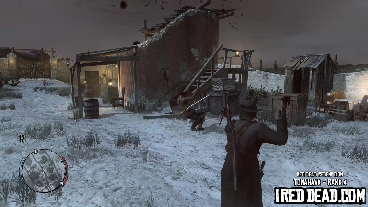 Red Dead Redemption Tomahawk Rank 4 1