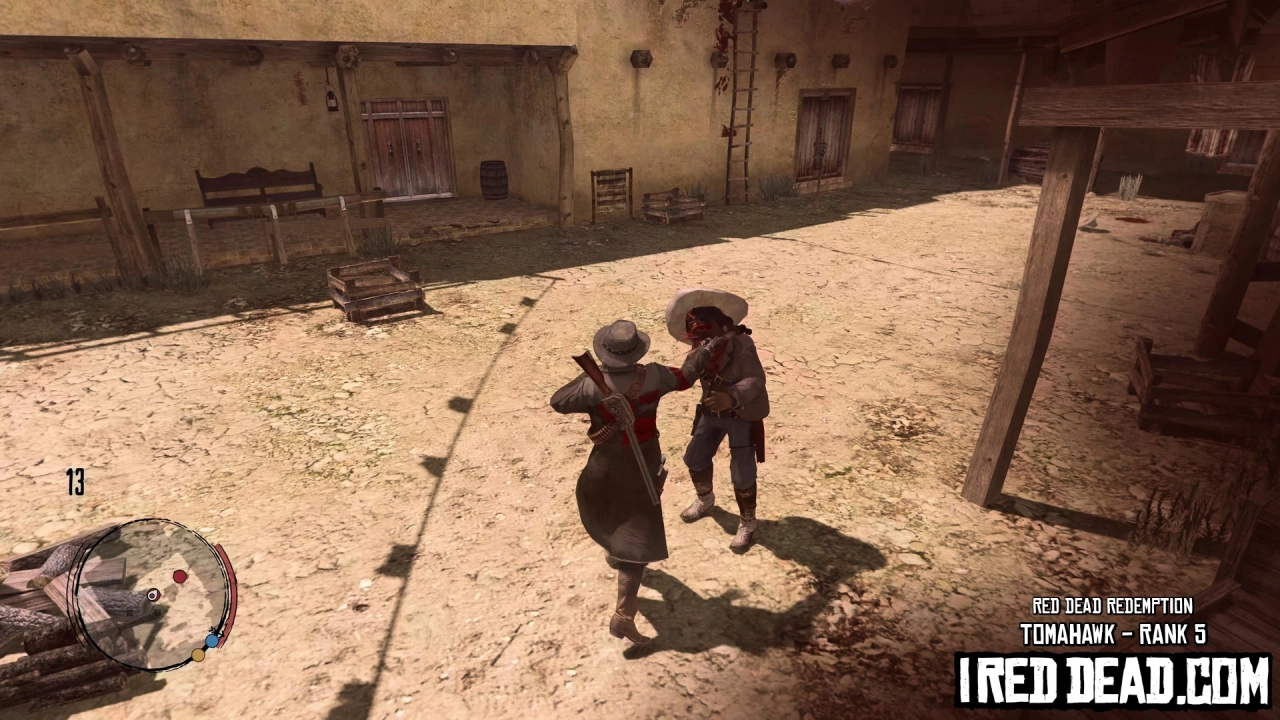 Red Dead Redemption Tomahawk Rank 5 Gang Hideout 3