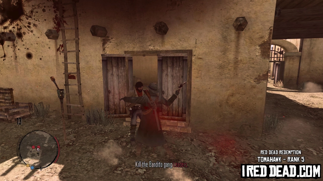 Red Dead Redemption Tomahawk Rank 5 Gang Hideout 4