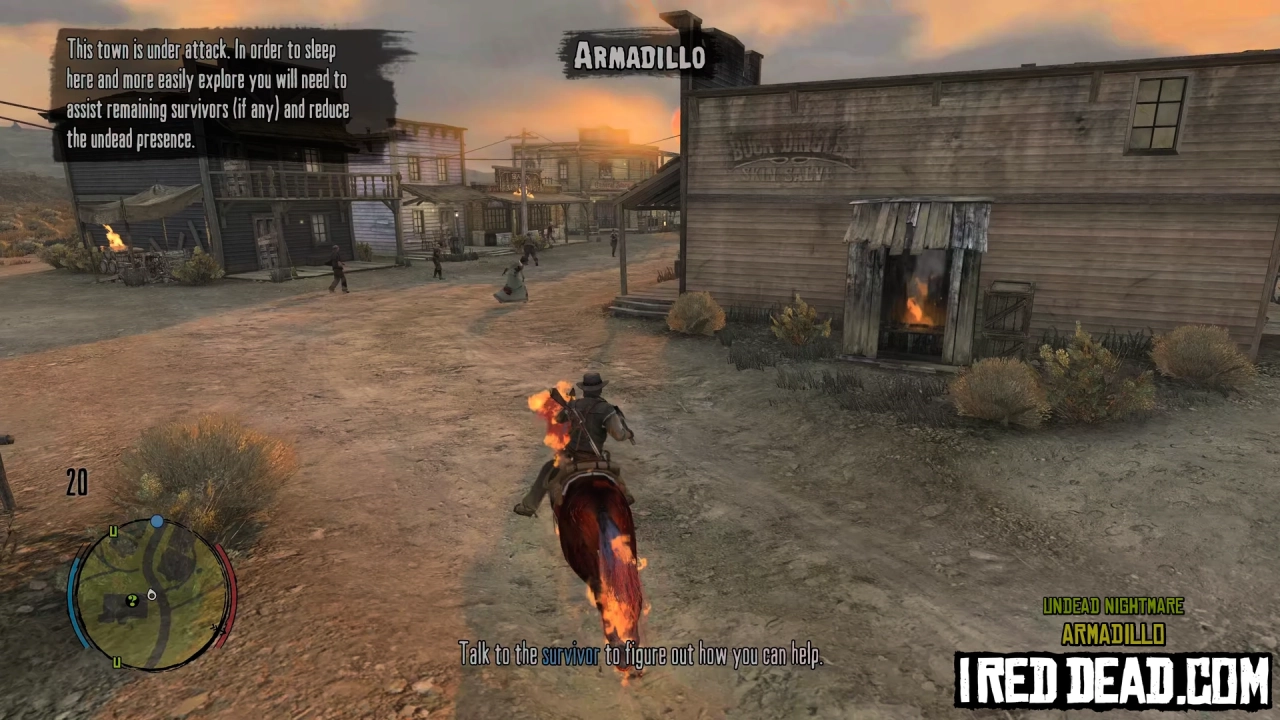 Red Dead Redemption Undead Nightmare Armadillo 1