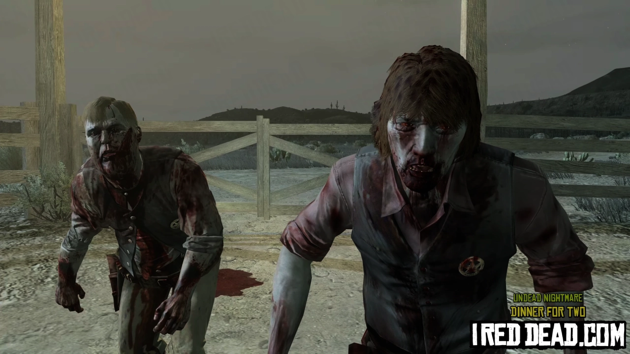 Red Dead Redemption Undead Nightmare Dinner For Two 24