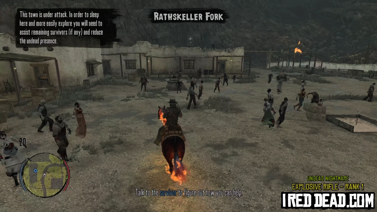 Red Dead Redemption Undead Nightmare Explosive Rifle Mastery Rank 1 1